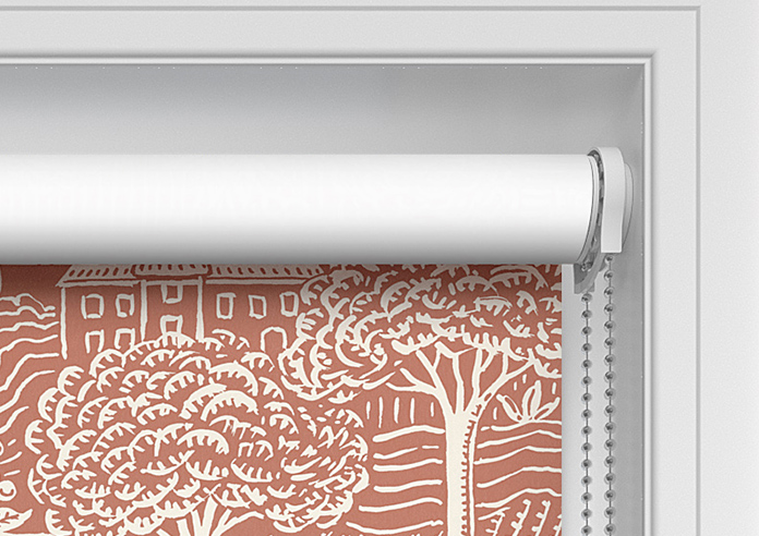 Novel, Burnt Orange - Twist&Fit Roller Blind - Image 11